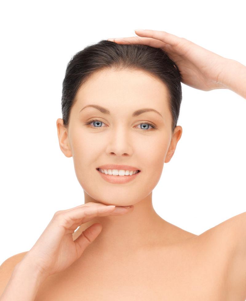 女人白皙的皮肤