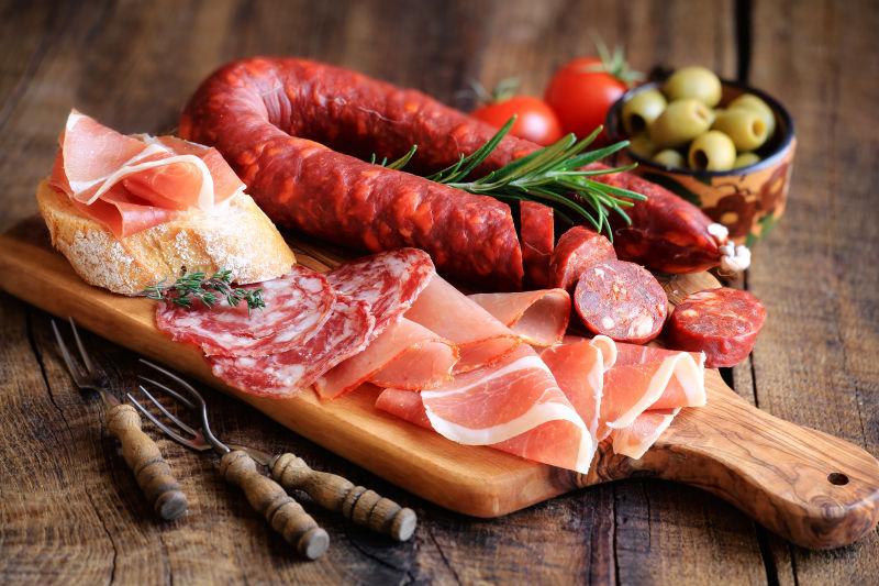 SDH salsichon盖-塞拉诺香肠