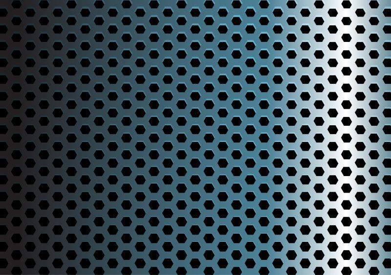 金属纹理孔洞图案