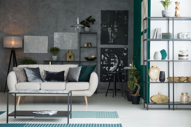 素雅的室内客厅