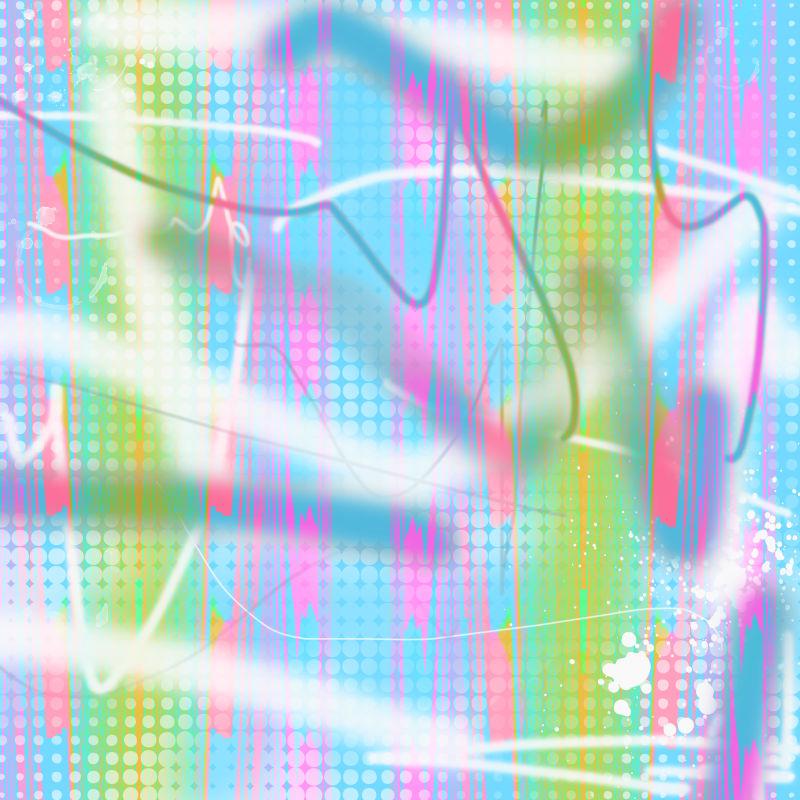 彩色的纹理模糊设计图形