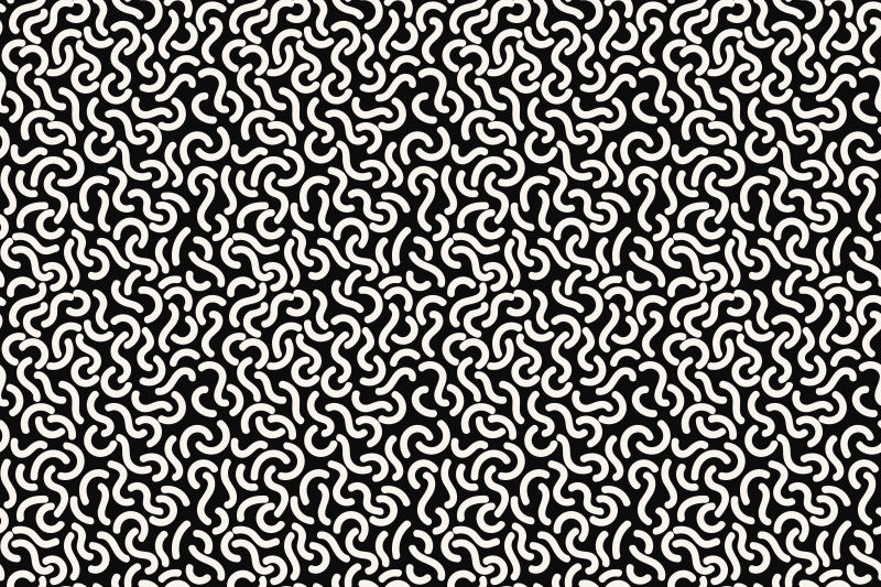 黑白混合圆形线条纹理