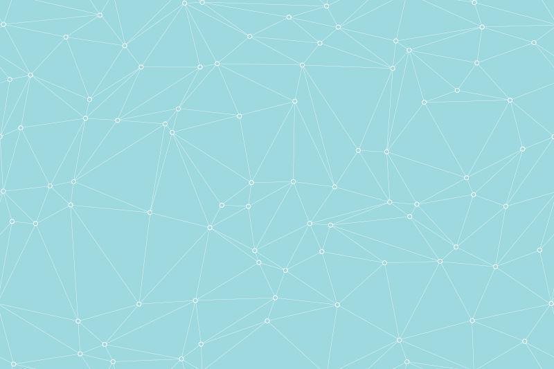 蓝色里线条多边形的背景