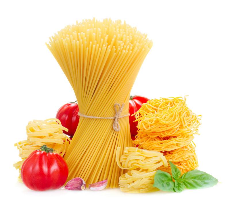 西红柿和意大利面