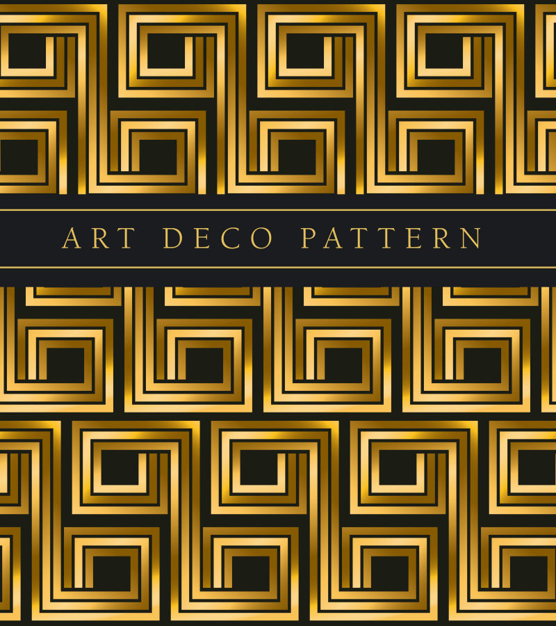 立体黑金色装饰设计