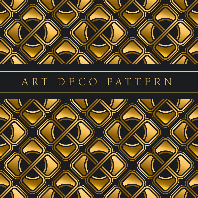 黑金色风格装饰图