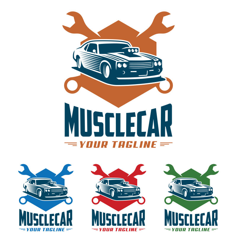 汽车设计logo矢量