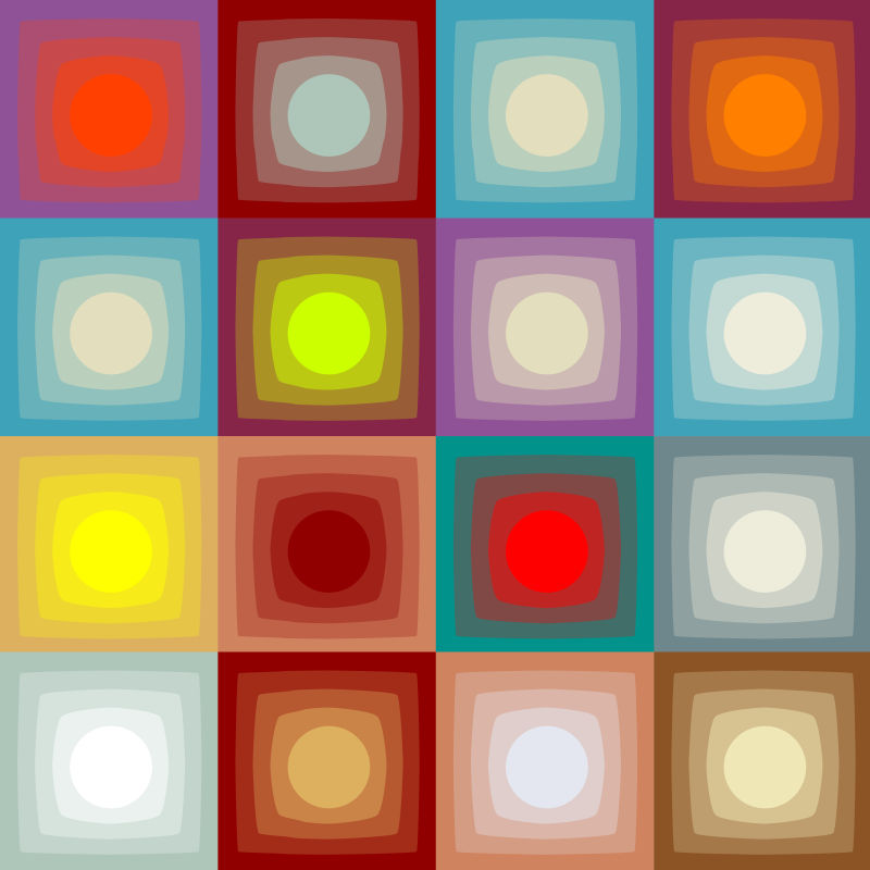 矢量各种彩色图案设计背景