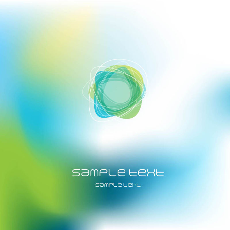 模糊的3D抽象背景