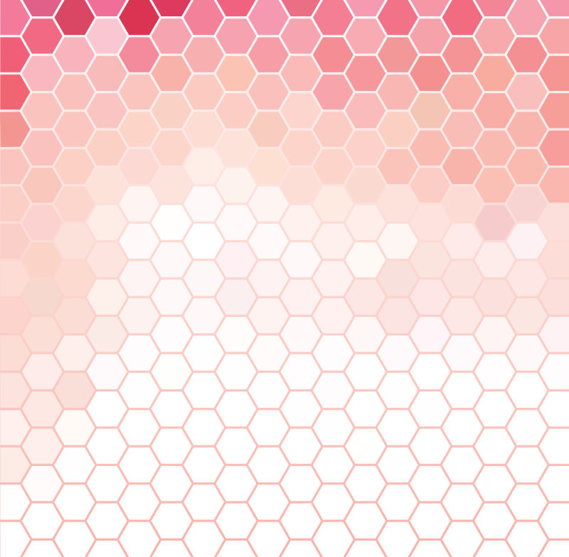 粉色六边形矢量抽象背景