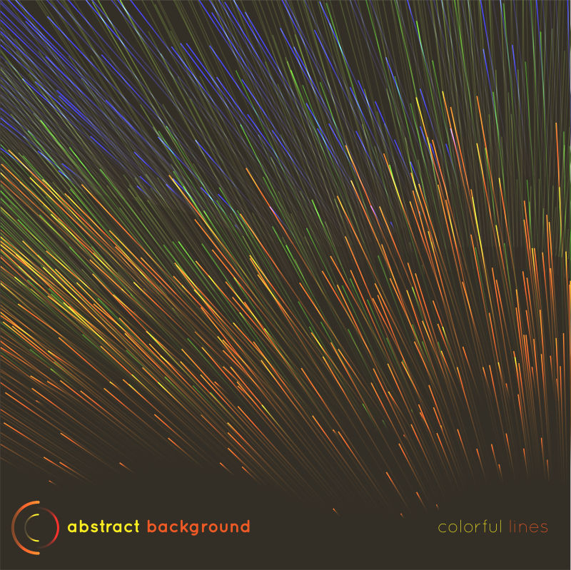 梯度线矢量背景