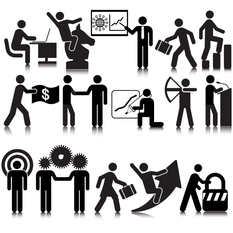 矢量商业商人经营理念