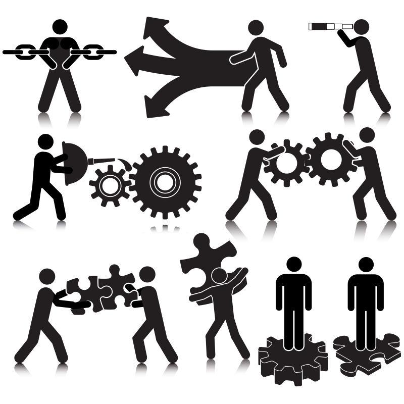 矢量商人齿轮概念