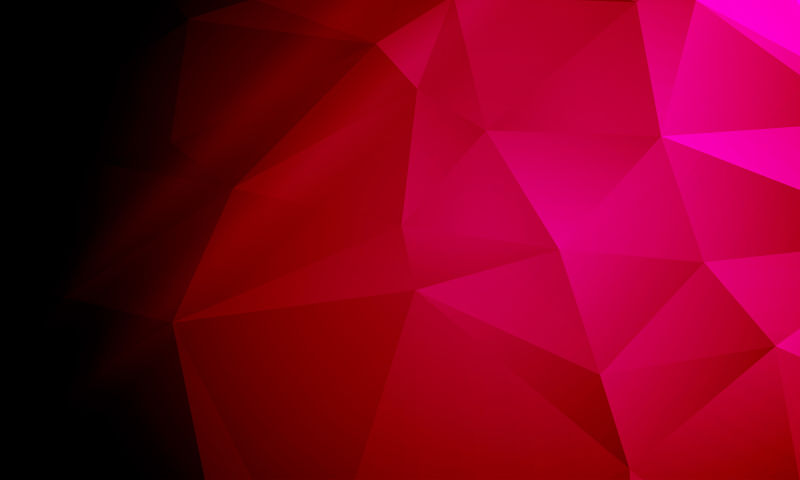 红色抽象几何多边形背景