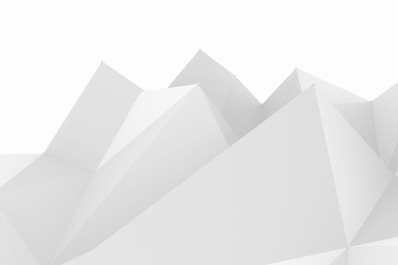 灰白色抽象立体多边形背景