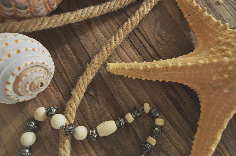 滨海乡村的风光