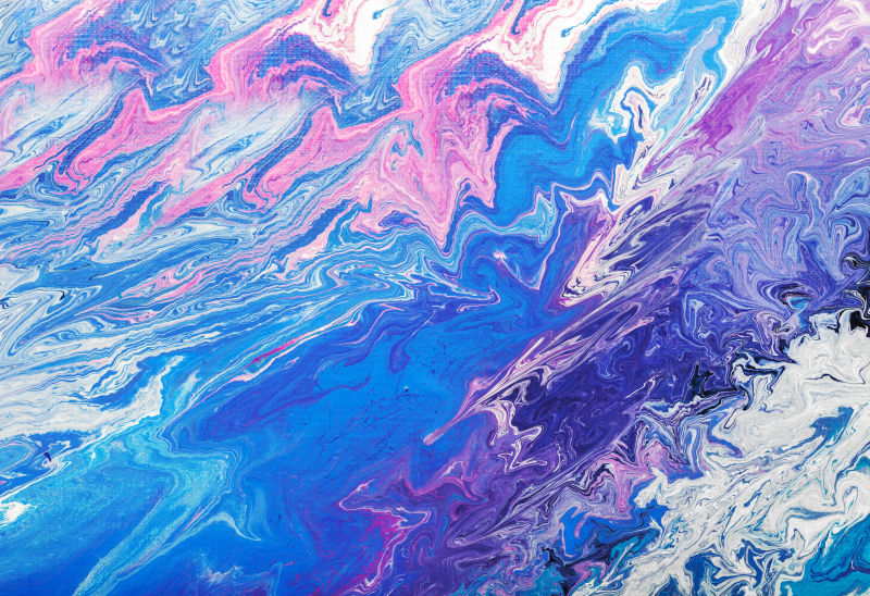 彩色抽象油画纹理背景