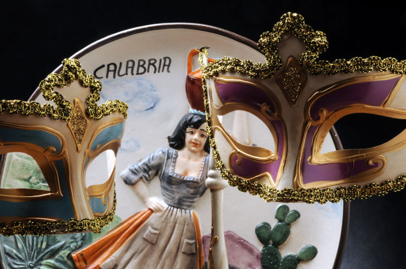 卡拉布里亚狂欢面具