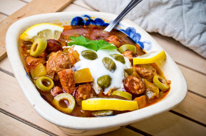 美味俄罗斯索尔金卡汤