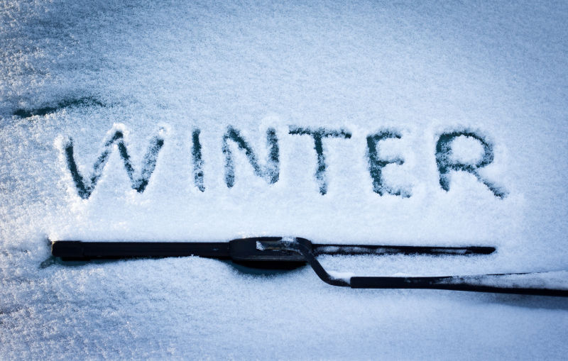 车窗上的英文字母