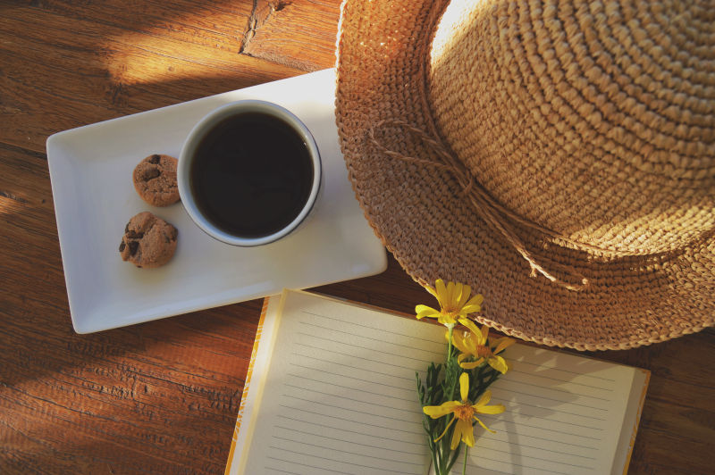 巧克力饼与下午茶