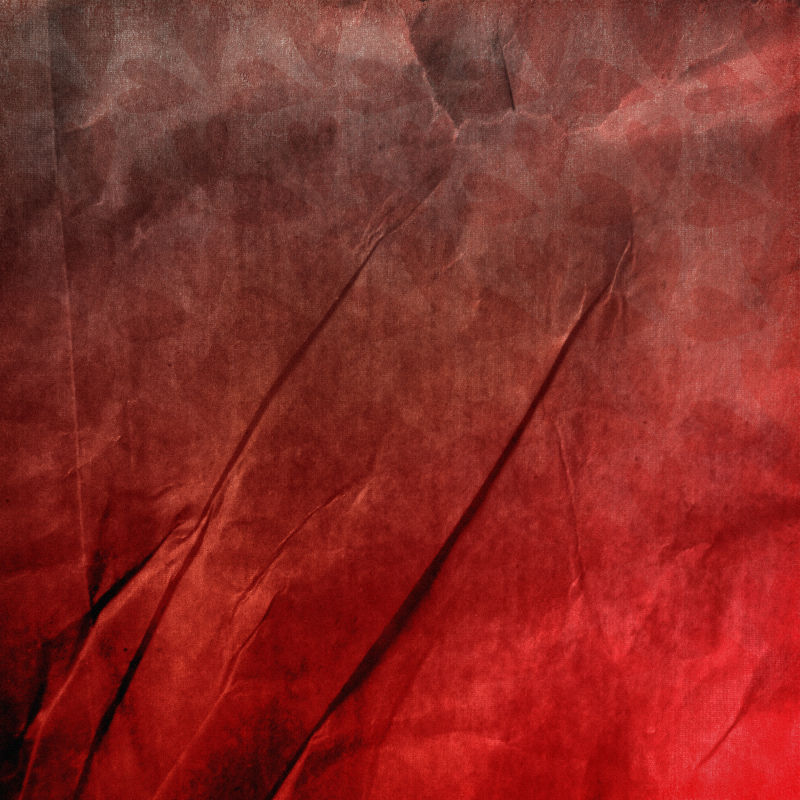 红色老式皱纸