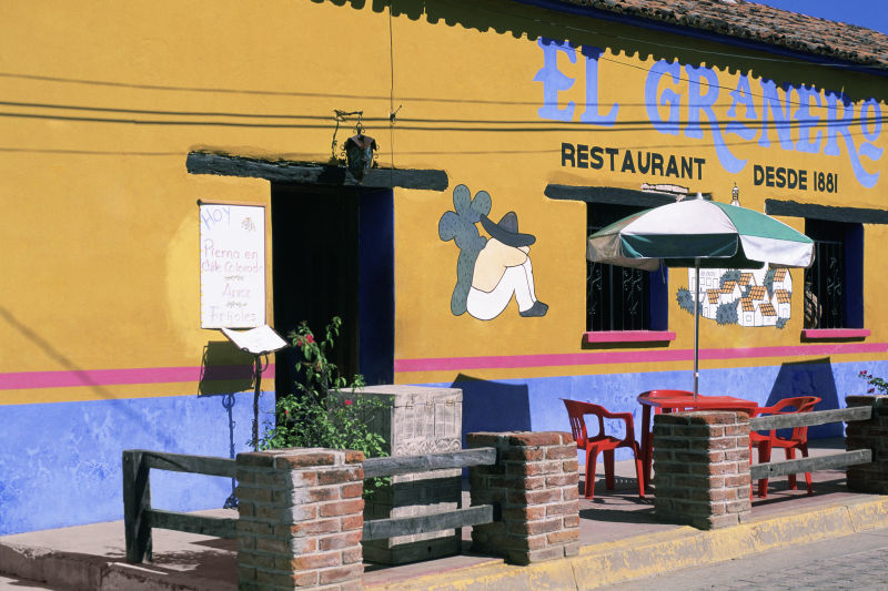 美丽的墨西哥风情小镇家的味道