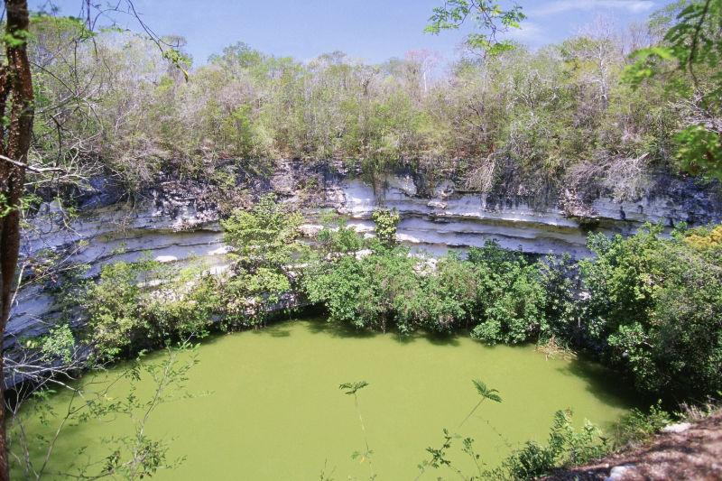 墨西哥尤卡坦半岛的潜水者天堂