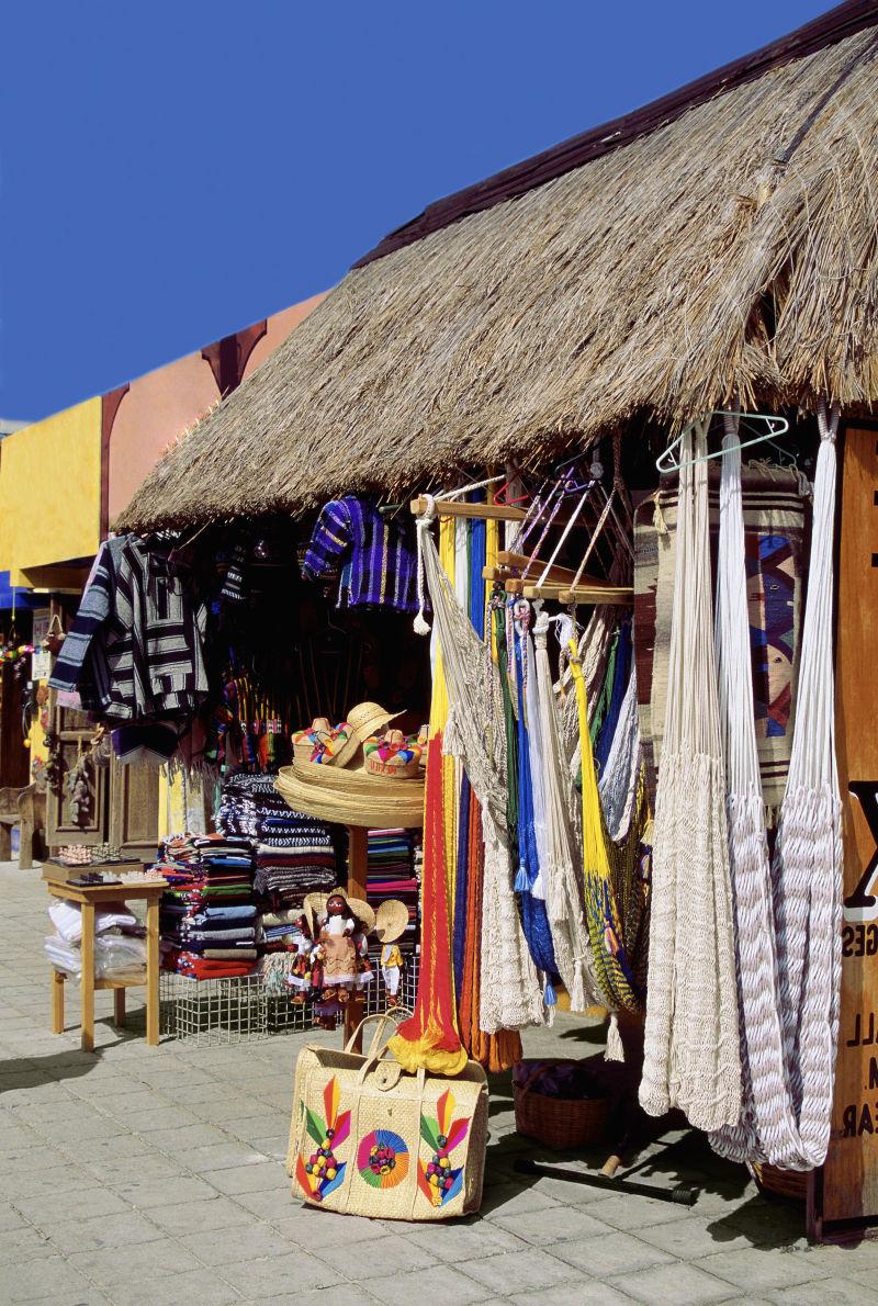 墨西哥市场集市摊位零售