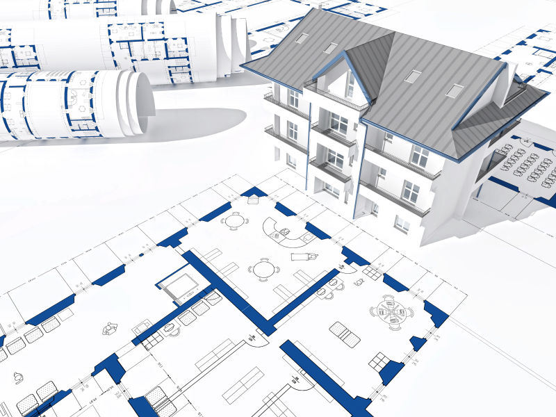 3D房屋设计蓝图