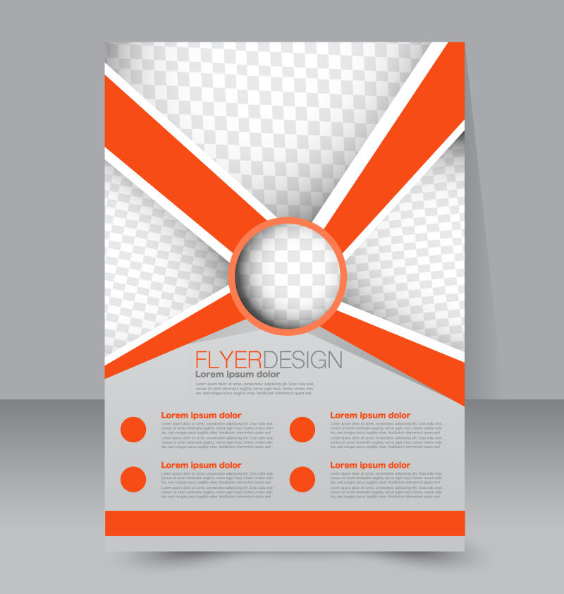 书籍封面矢量样板设计英文