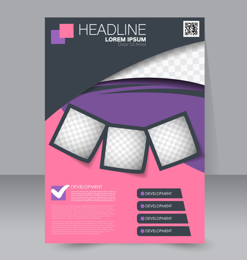 抽象卡片封面设计