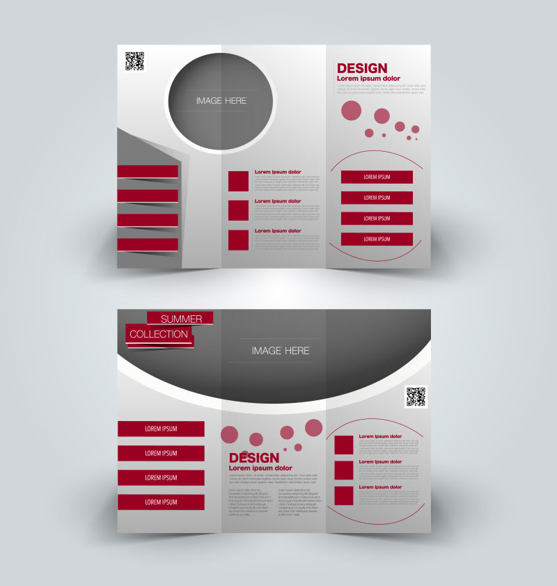 矢量圆形广告设计