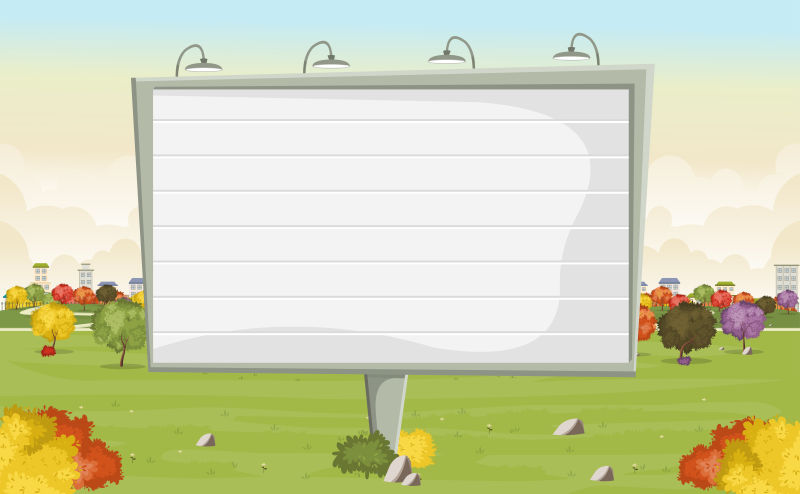 创意矢量商务海报