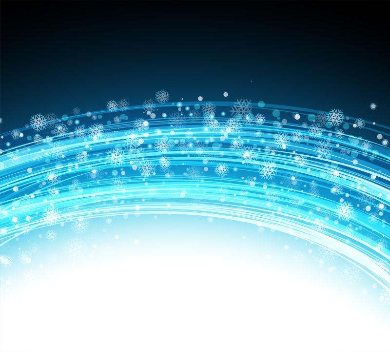矢量冬天的背景