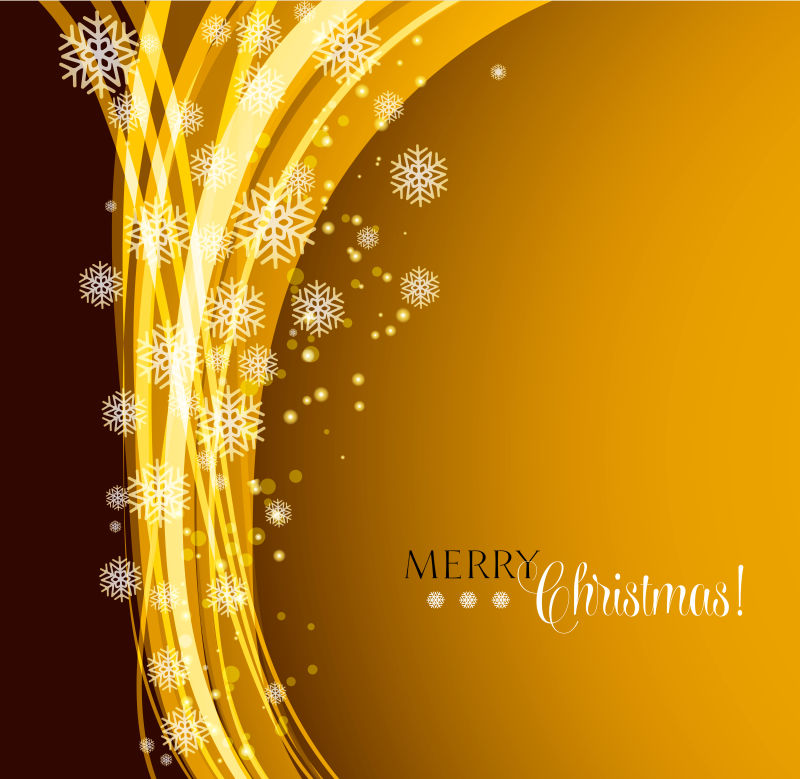 雪花矢量圣诞背景