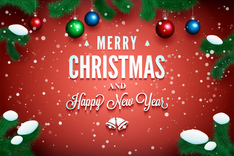 矢量圣诞节卡片设计