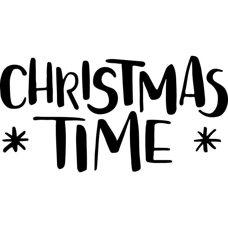 创意矢量圣诞节的字母设计