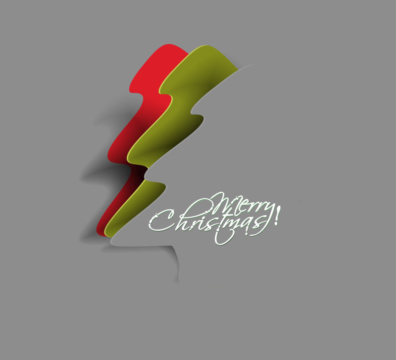 矢量创意现代圣诞元素背景设计