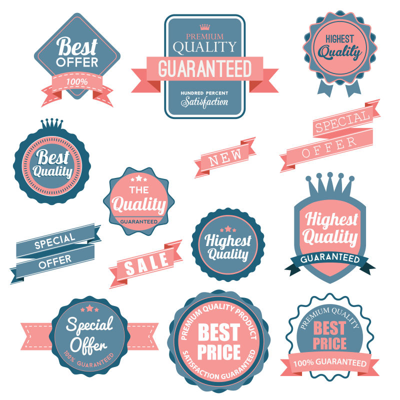 标签贴纸素材系列 矢量标签贴纸素材图片 高清图片 图片素材 寻图免费打包下载