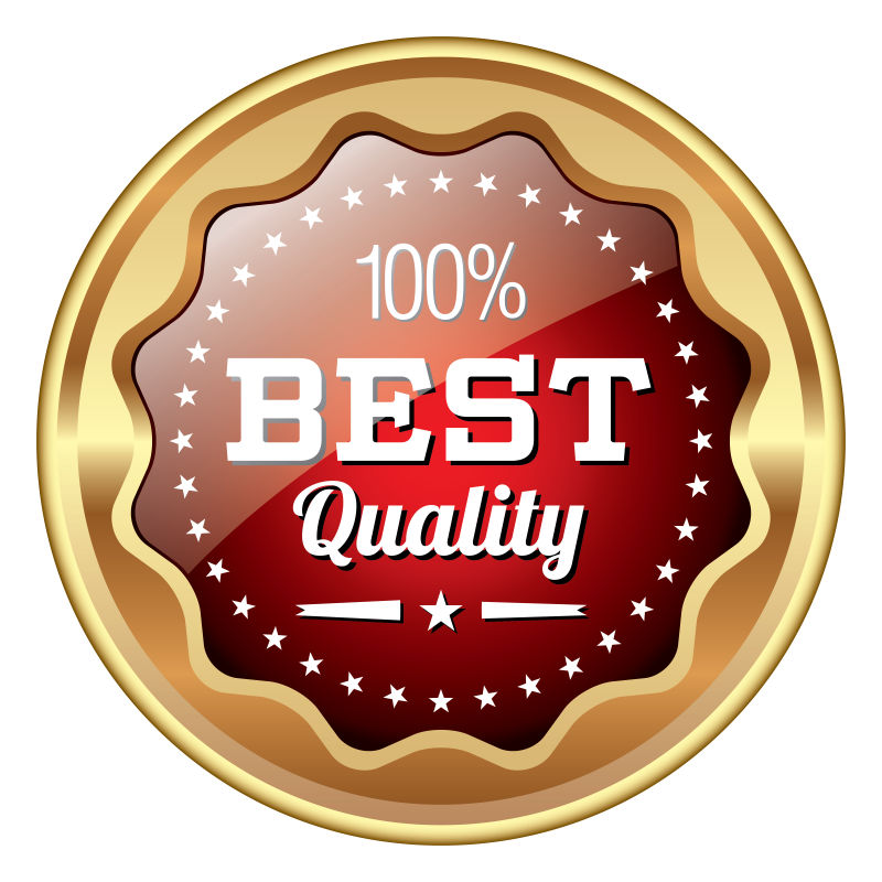 最佳质量徽标矢量