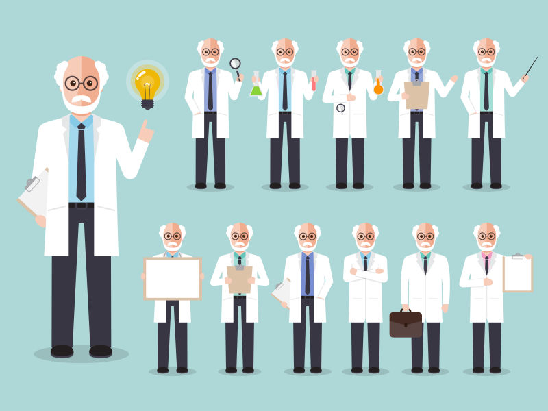 科学家教授矢量医疗团队