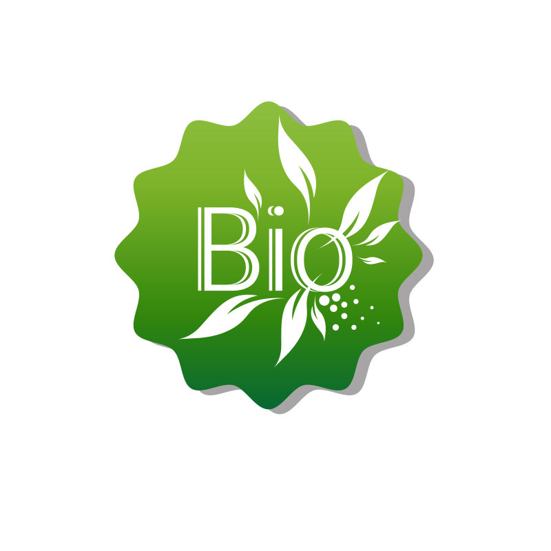 bio矢量有机标签