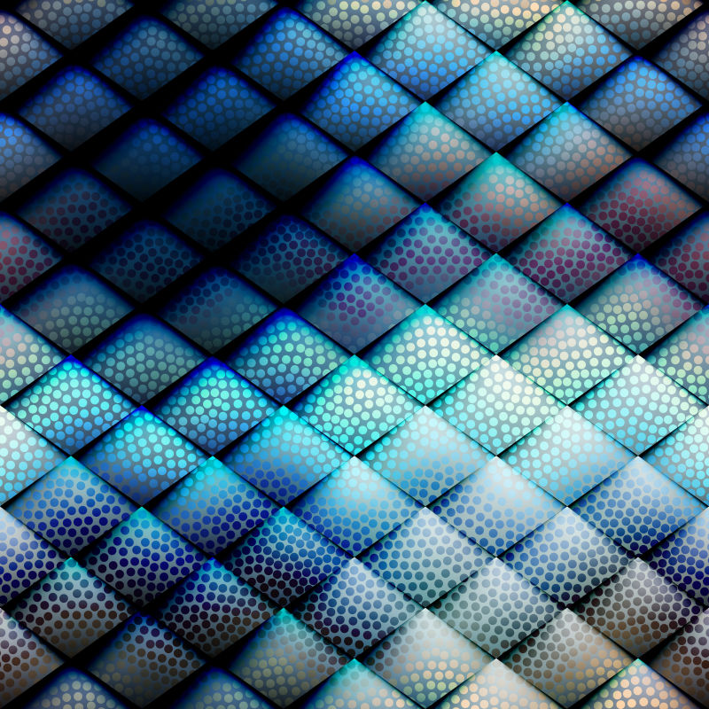 蓝色抽象纹理矢量