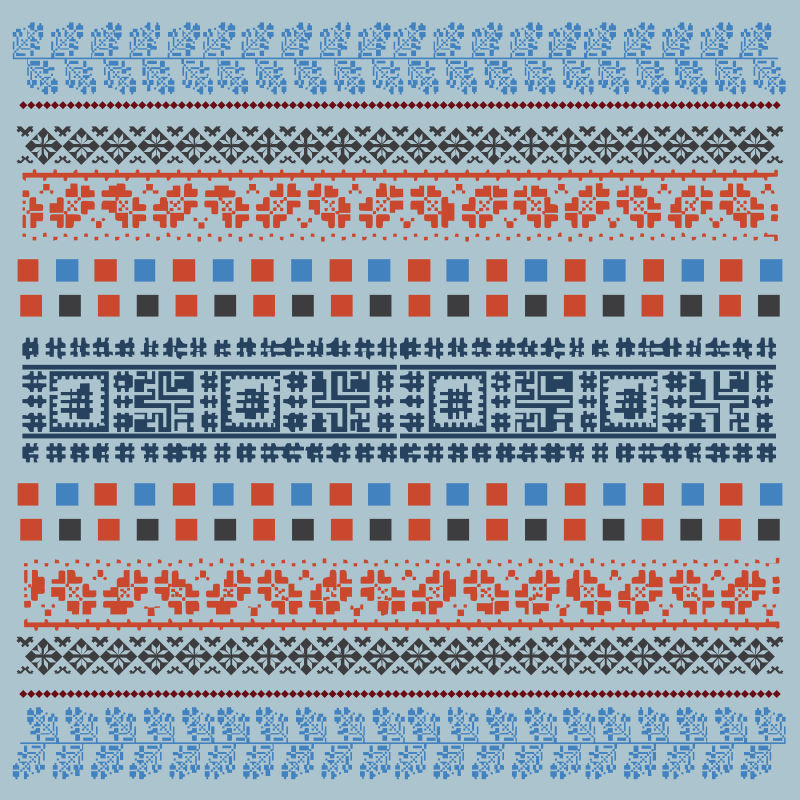 矢量几何风装饰纹理设计背景