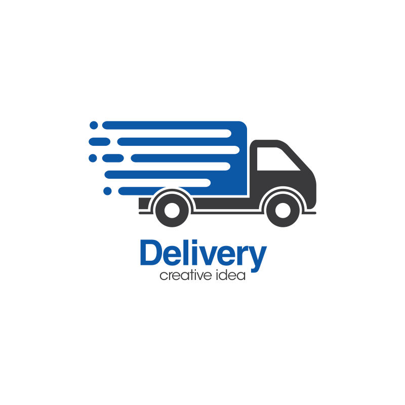 创意货车矢量图设计