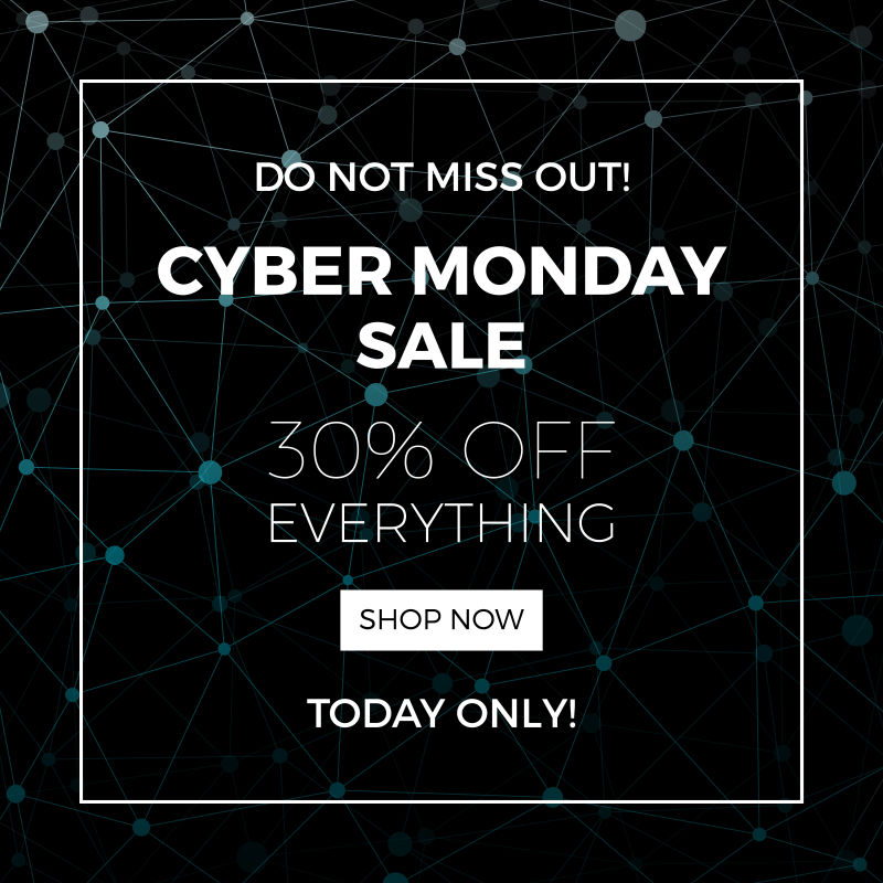 黑色背景中的广告设计