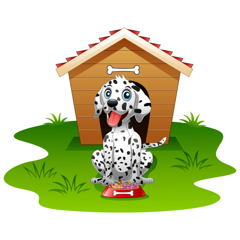 矢量设计的宠物狗