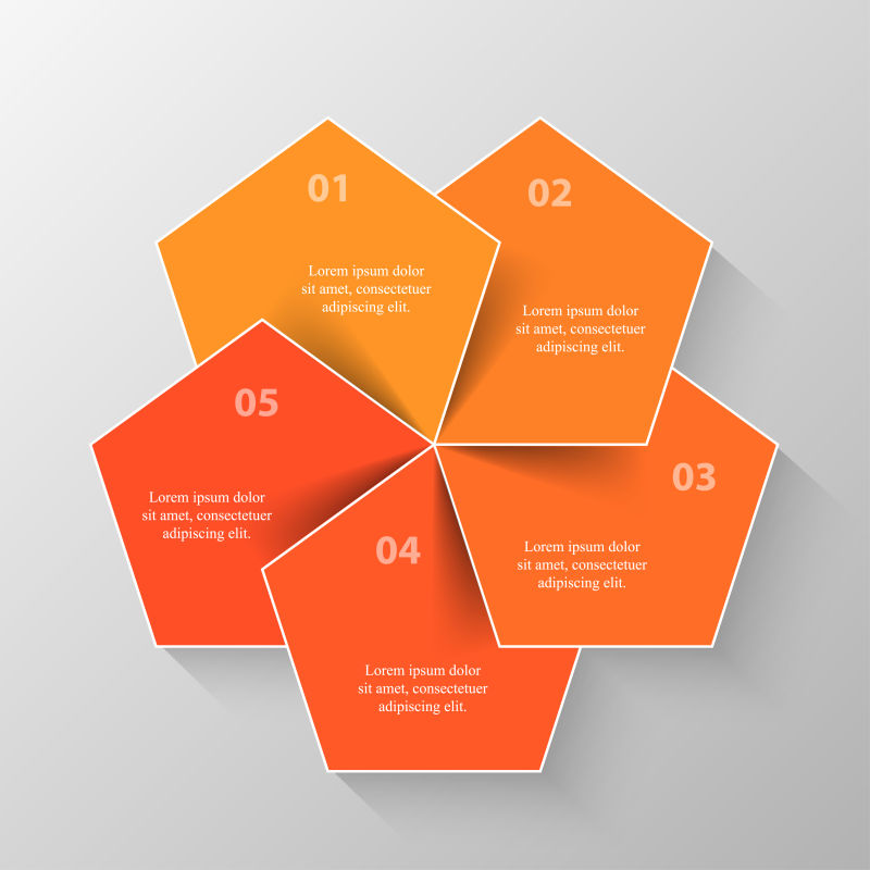 商业演示图矢量