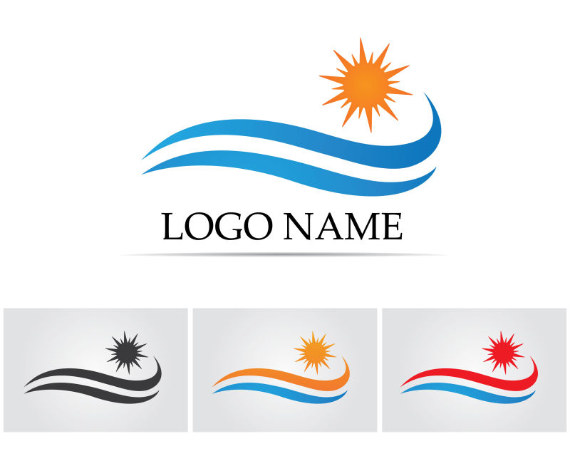 矢量的现代企业logo标志